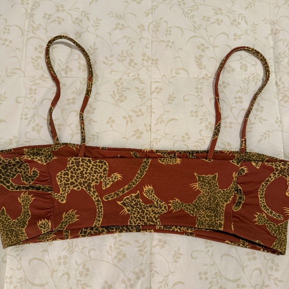 Boys and Arrows Hezeus Bikini Top in Hood Cat (Size M) -- NWOT - Picture 6 of 8